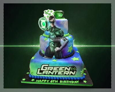 Green Lantern - Cake by MsTreatz