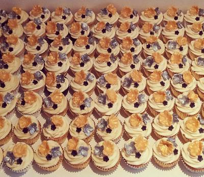 100 Gold, silver and black themed cupcakes  - Cake by Time for Tiffin 