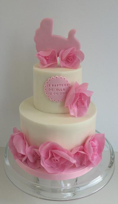 Baptism Cake  - Cake by Sweet Factory 