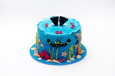 Diver cake - Cake by Rositsa Lipovanska