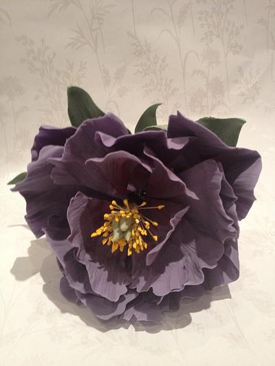 Purple Peony - Cake by Isabelle