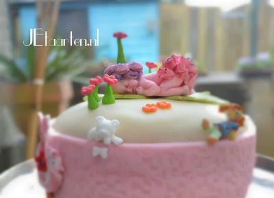 Baby cake topper - Cake by Judith-JEtaarten