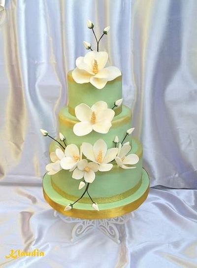 green cake - Cake by CakesByKlaudia