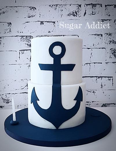 Dad you are our anchor  - Cake by Sugar Addict by Alexandra Alifakioti
