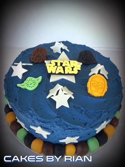 Star Wars Cake - Cake by Cakes By Rian