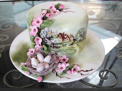 Spring - Cake by Fatiha Kadi
