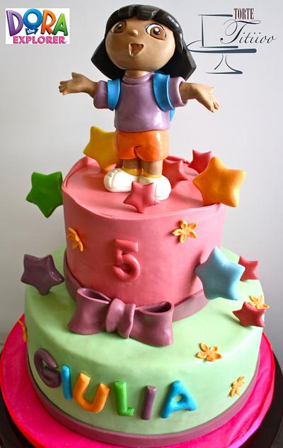 Dora the Explorer.  - Cake by Torte Titiioo