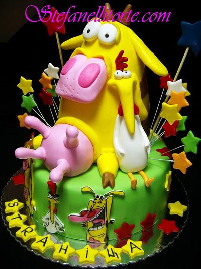 Chicken and cow cake - Cake by stefanelli torte