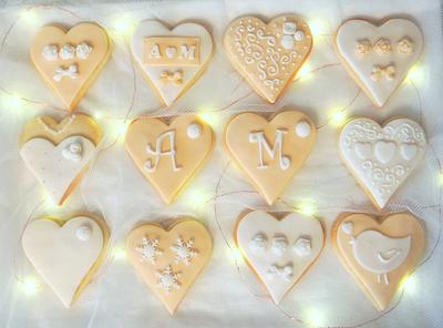 Wedding cookies - Cake by Iva