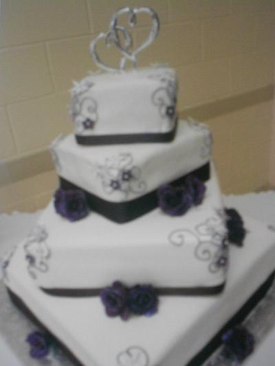 Wedding Cake - Cake by Maria Cazarez Cakes and Sugar Art