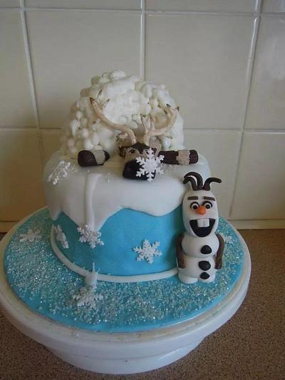 frozen - Cake by icedby