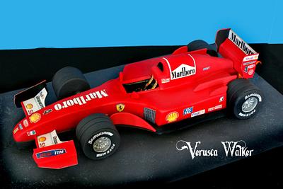 F1 Ferrari - Cake by Verusca Walker