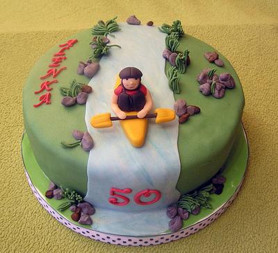 Kayak - Cake by Anka