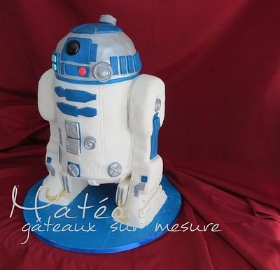 R2D2 wedding cake - Cake by Sabrina