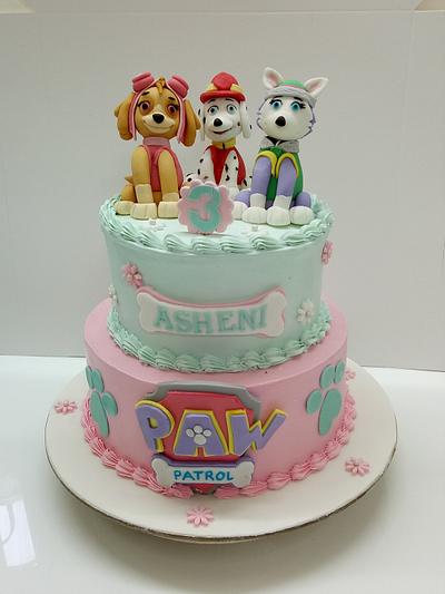 Paw patrol cake - Cake by sheilavk