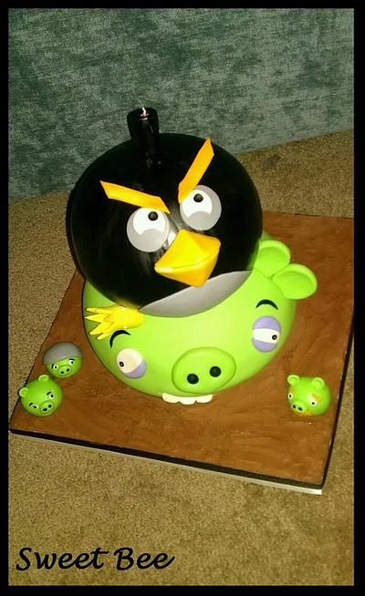 Angry Birds - Cake by Tiffany Palmer