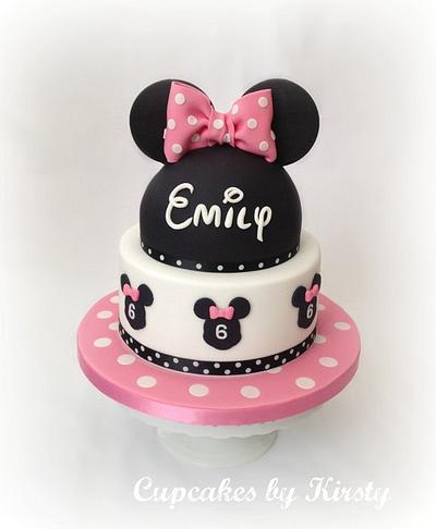 Minnie  - Cake by Kirsty 