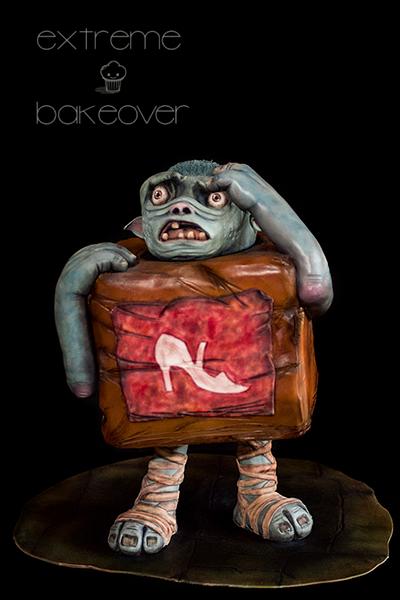 Boxtroll cake - Cake by Extreme Bakeover
