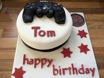 Playstation controller - Cake by Littlelizacakes