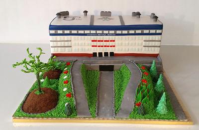Military medical institute - Cake by EvelynsCake