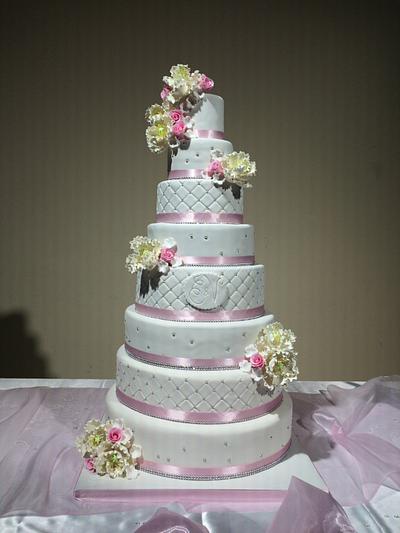 Big Wedding cake - Cake by Alexandra Smadja (Ma Boîte à Gâteau)