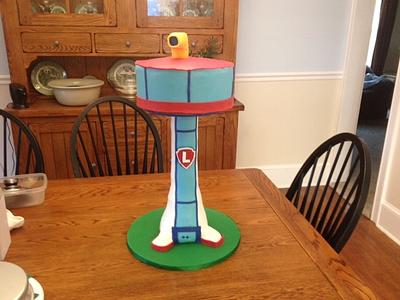 Paw Patrol Tower - Cake by Cole's cakery