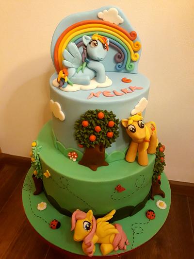 Pony - Cake by Moniena