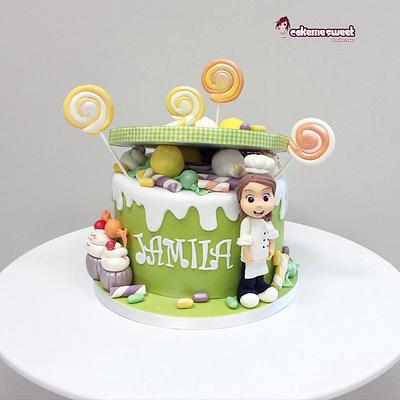 Candyland cake - Cake by Naike Lanza