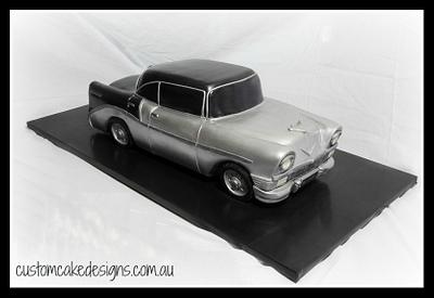 1956 Chevy Car Cake - Cake by Custom Cake Designs