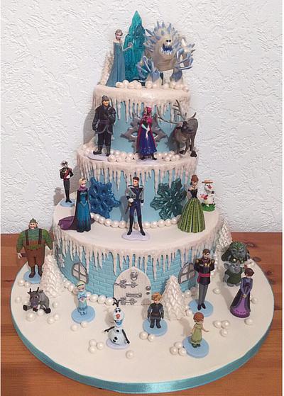 Frozen cake - Cake by Tahira