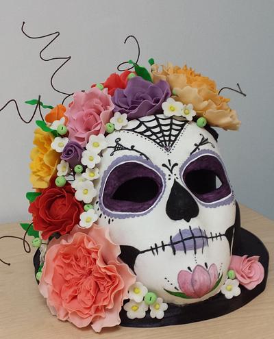 Sugar Skull - Dia dos Mortos - Cake by DomestikGodess