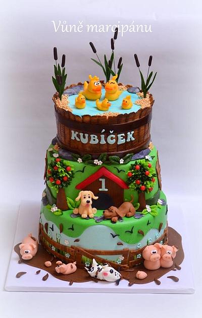 Animal cakes - Cake by vunemarcipanu