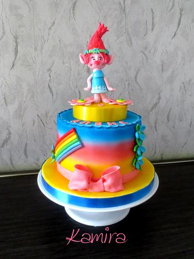Princess Poppy - Cake by Kamira