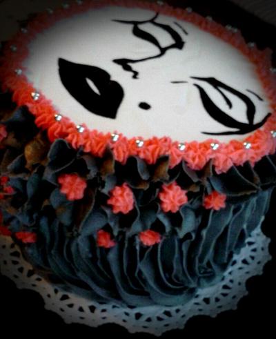 Marylin monroe silhouette  - Cake by Jennifer 
