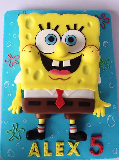 Spongebob birthday cake  - Cake by Layla A