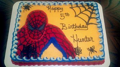 Spiderman Cake - Cake by Teresa Coppernoll