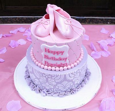 Ballet Slipper Cake - Cake by Caramel Doha