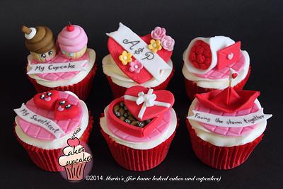 Valentine's cupcakes - Cake by Maria's