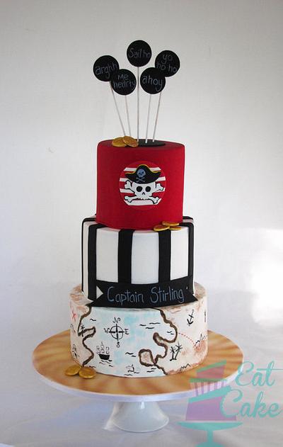 Ahoy it's a Pirate Cake!  - Cake by Eat Cake