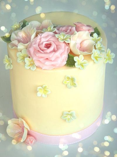 Romantic Summer Cake - Cake by Dessertlandia