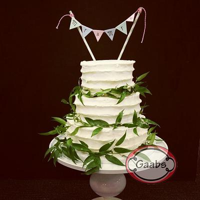 Rustic weddingcake  - Cake by Gaabs