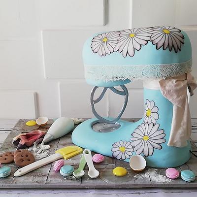 Kitchen aid cake fondant - Cake by Rody academy