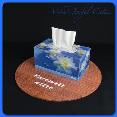 Tissue box cake - Cake by Vikki Joyful Cakes