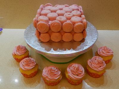 Bea's Macaron Cake - Cake by Serena