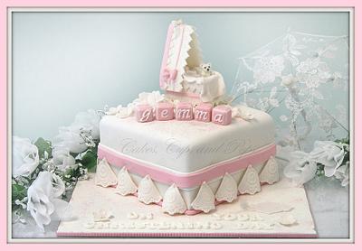 Christening Cake - Cake by JulieHill