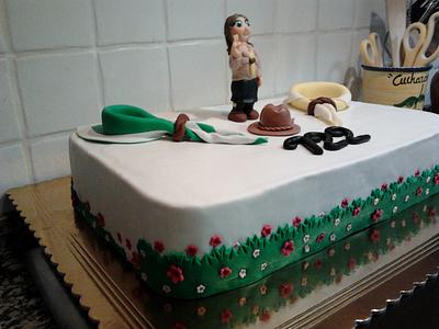 Girl scout - Cake by Mayvicake