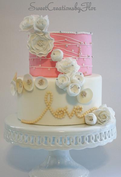 Birthday love - Cake by SweetCreationsbyFlor