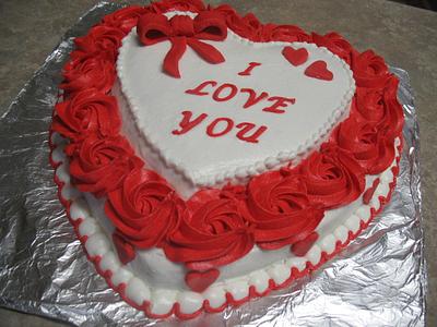 Valentines Day Cake - Cake by cher45