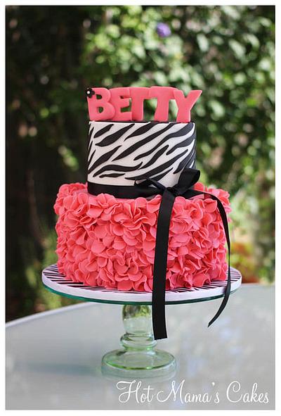 Ruffles for Betty! - Cake by Hot Mama's Cakes