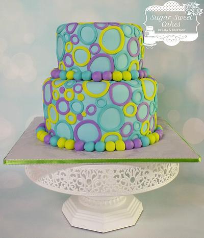 Colorful Circles - Cake by Sugar Sweet Cakes